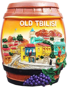 Old Tbilisi Georgia 3D Magnet Souvenir