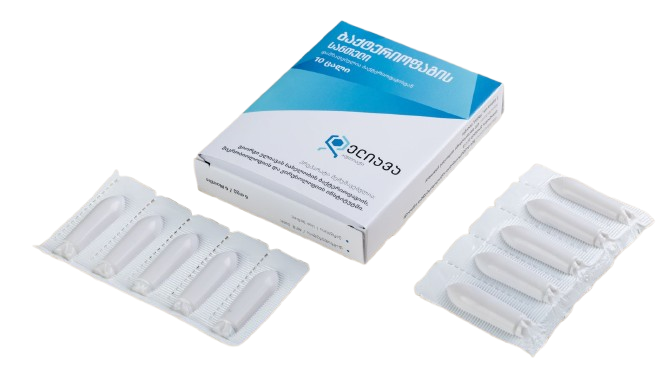 STAPHYLOCOCCAL BACTERIOPHAGE SUPPOSITORIA