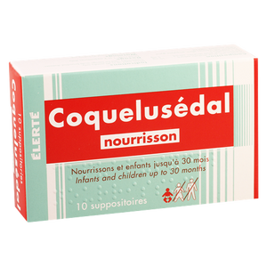 COCLUSEDAL NOURRISSON INFANT SUPPOSITORIA - MYPHAGES