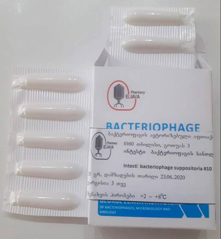 INTESTI BACTERIOPHAGE SUPPOSITORIA - MYPHAGES