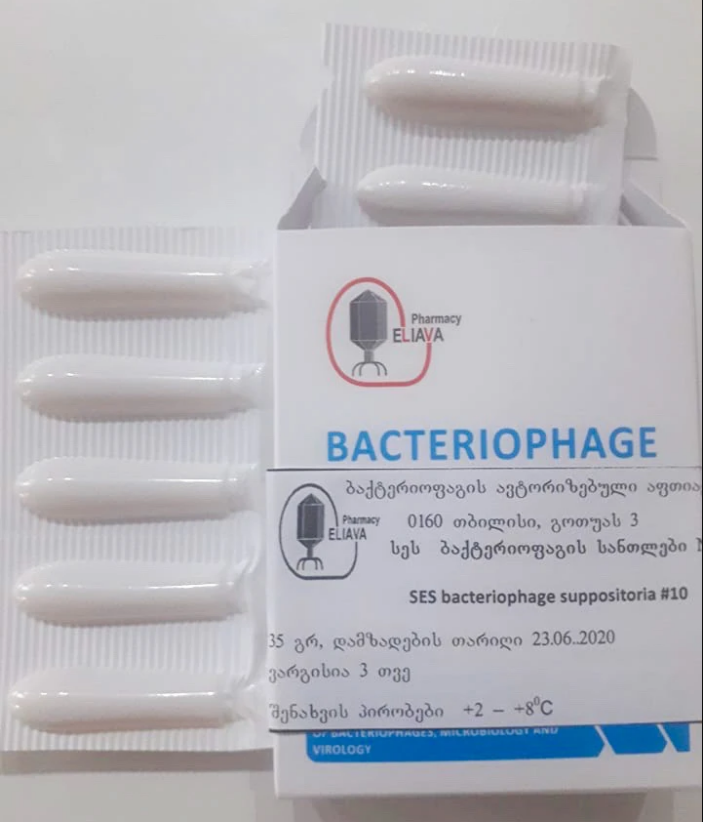 SES BACTERIOPHAGE SUPPOSITORIA - MYPHAGES